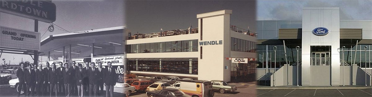 dealership front through the years